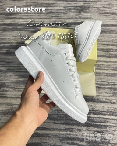 Мъжки бели кецове Alexander McQueen/BR26g