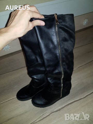 Ботуши на платформа, снимка 10 - Дамски ботуши - 23287722