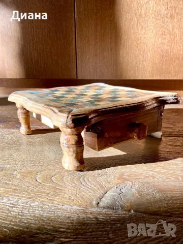 Ръчно изработен тунизийски шах, снимка 2 - Антикварни и старинни предмети - 47608202