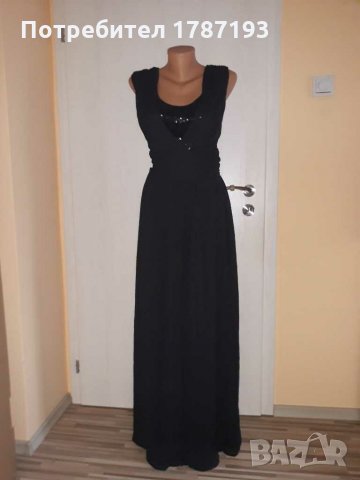 Нова дълга черна рокля Anna Field, снимка 5 - Рокли - 28630821