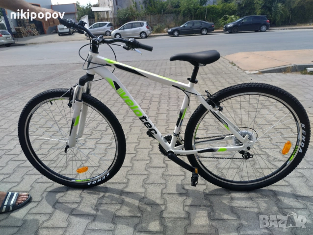 SPRINT Алуминиев велосипед 29" Velotec PRO бял/зелен, снимка 8 - Велосипеди - 53563818
