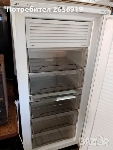 Вертикален фризер AEG, снимка 2 - Фризери - 49996580