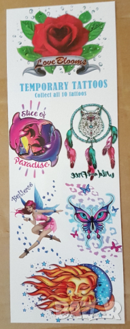 Татуировки за вендинг машини 300бр в кутия, снимка 17 - Други ценни предмети - 20311322