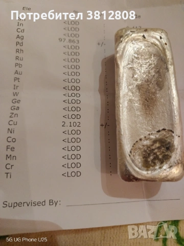 1кг сребърно кюлче , снимка 2 - Нумизматика и бонистика - 53152247