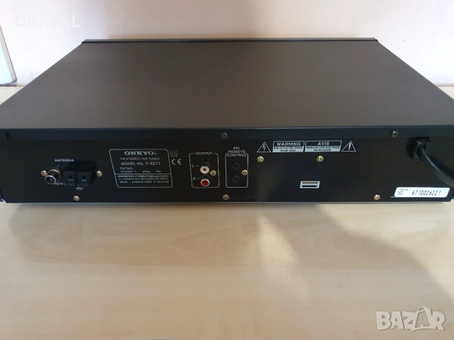 Тунер  ONKYO T-4211, снимка 4 - Ресийвъри, усилватели, смесителни пултове - 53383375