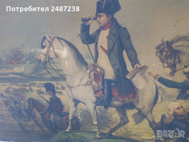 Две стари литографии на Наполеон, снимка 2 - Колекции - 32651320
