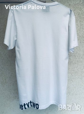 Бяла тениска FSBH унисекс, снимка 5 - Тениски - 39507330