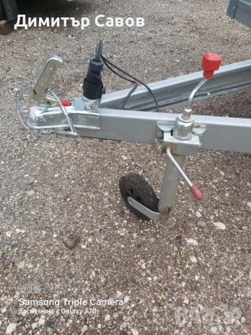 Туристическо ремарке REPO с пътеки до 750kg., снимка 12 - Ремаркета - 52225063