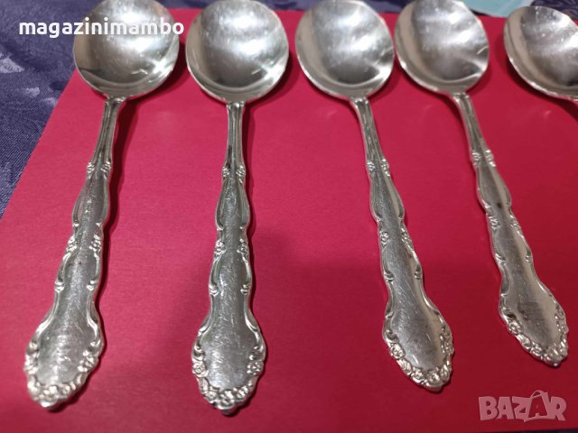 Oneida Silversmiths-комплект вилици и лъжици, снимка 6 - Прибори за хранене, готвене и сервиране - 43894975