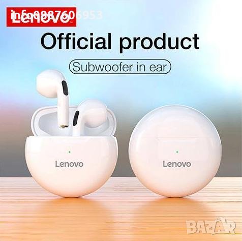 Lenovo безжични Bluetooth слушалки + гаранция, снимка 3 - Слушалки, hands-free - 37340571