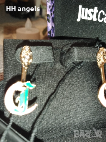 just cavalli нови цветни обеци , снимка 4 - Обеци - 52682854