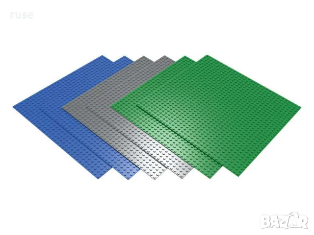 НОВИ! Основни плочи за конструктор тип лего 25х25 см / 32х32 точки, снимка 3 - Конструктори - 49963403