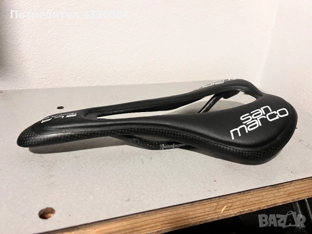 Чисто нова карбонова седалка SAN MARCO SLR, снимка 2 - Части за велосипеди - 53213952