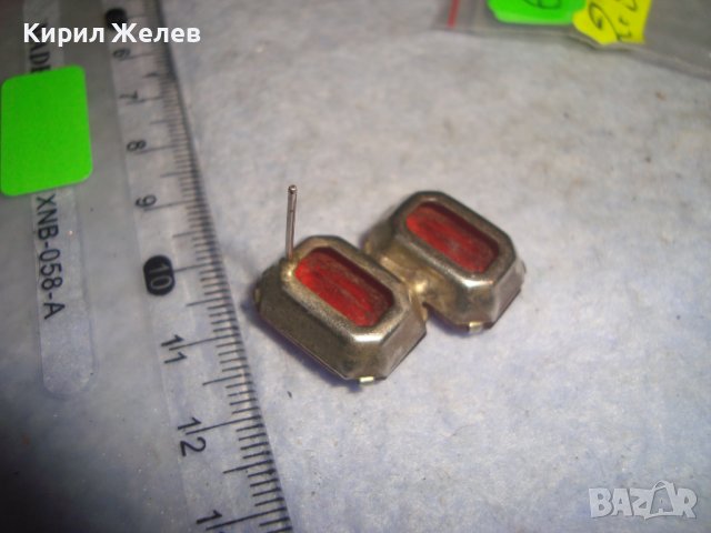 СТАРА РЕТРО АРТ ДЕКО СТИЛ ФАСЕТИРАНА ОБЕЦА КАТАЛИН 7986, снимка 5 - Антикварни и старинни предмети - 36623857