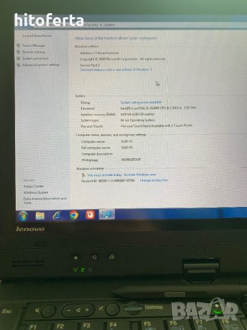 Продавам лаптоп Lenovo  X220 Tabled, снимка 3 - Лаптопи за дома - 43195573