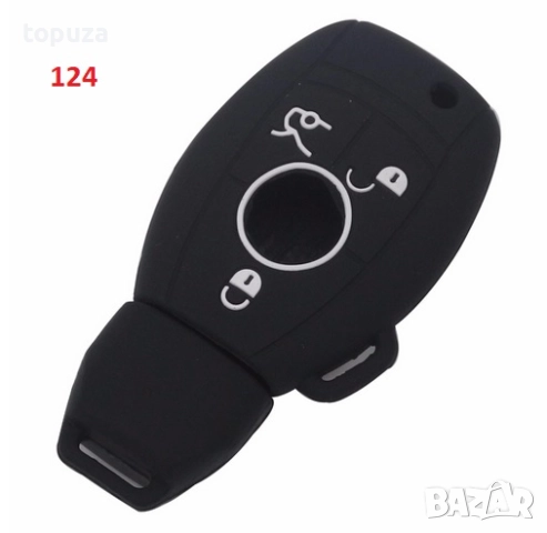 Силиконови кейсове (калъфчета) за Мерцедес Mercedes ключ тип "рибка", снимка 5 - Аксесоари и консумативи - 23614932