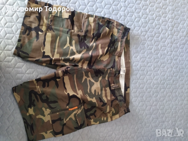 Камуфлажни къси карго панталони 3хл