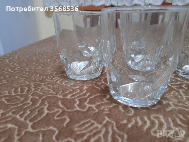 Стъклени  чаши, снимка 2 - Чаши - 39689246