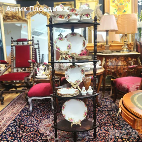 Сервиз за хранене и чай Royal Albert – Old Country Roses, 29 части, снимка 2 - Сервизи - 50387978