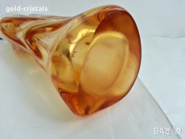Стъклена ваза кристално стъкло , снимка 5 - Антикварни и старинни предмети - 27170136