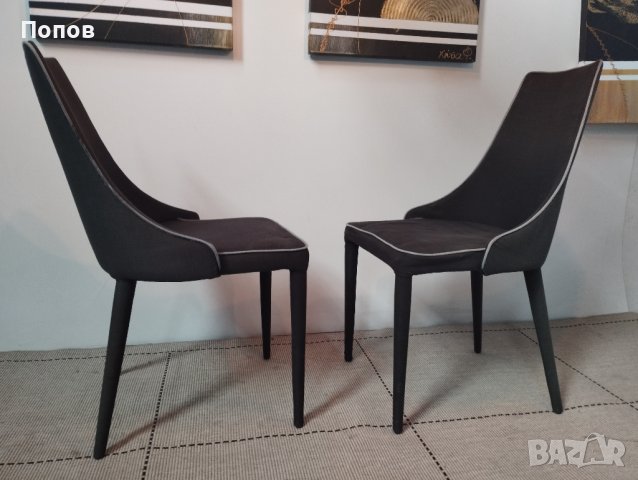 Двойка италиански столове Clara от Bontempi , снимка 2 - Столове - 44129227