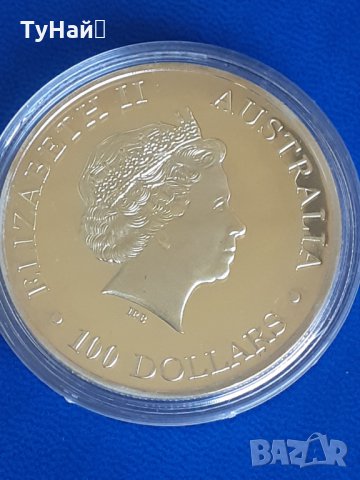 100 долара Австралия 2015 кенгуру, снимка 2 - Нумизматика и бонистика - 32521224
