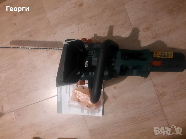 чисто нов акумулаторен моторен трион Parkside Парксайд PKSA 40 LI B2 