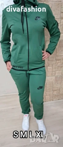 ✅Дамски екип Найк с качулка.✅Удобен,практичен, качествен!, снимка 6 - Спортни екипи - 47313229