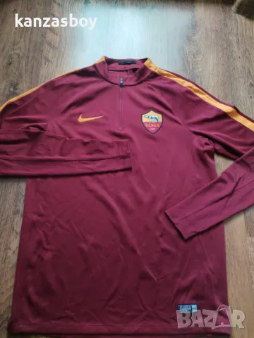 Nike DRY- FIT Jersey Para Hombre AS Roma 1927 - страхотна футболна блуза M, снимка 6 - Спортни дрехи, екипи - 49815390