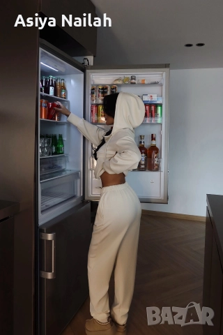 Дамски екип от две части с качулка, снимка 4 - Спортни екипи - 52792577