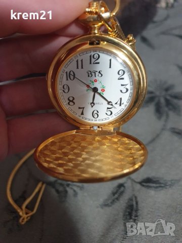 BTS джобен винтидж часовник , снимка 5 - Антикварни и старинни предмети - 40716610