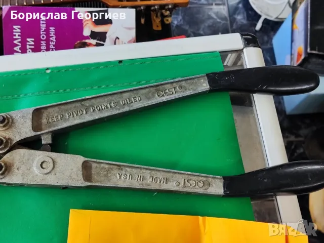 Прес клещи giacomini qest , снимка 6 - Клещи - 50256555