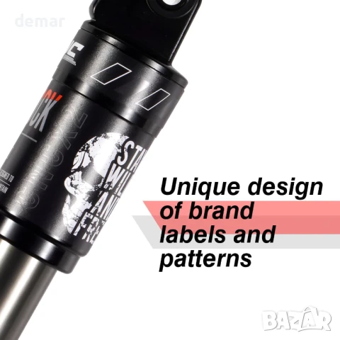 CNCLOL Заден хидравличен амортисьор за планински велосипед 125 мм x 750 фунта, снимка 7 - Части за велосипеди - 50964131