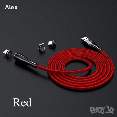 Магнитни кабели 5А , снимка 2 - USB кабели - 37260036