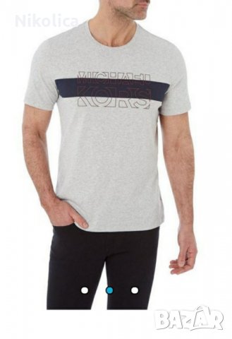 Mъжка тениска MICHAEL KORS с къс ръкав ,размер XХХL.НОВА!Оригинална., снимка 1 - Тениски - 27424868