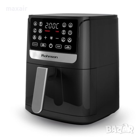 Фритюрник AirFryer Rohnson R-2828 * Безплатна доставка * Гаранция 2 години , снимка 2 - Фритюрници - 44067304