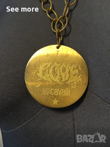 Just Cavalli Vintage колие , снимка 6 - Колиета, медальони, синджири - 52720399