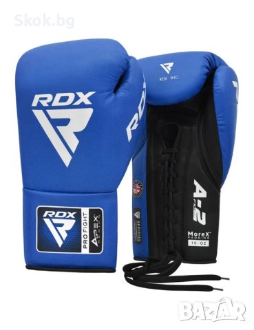 Състезателни боксови ръкавици RDX APEX Competition/Fight Lace Up, снимка 2 - Други спортове - 43667836