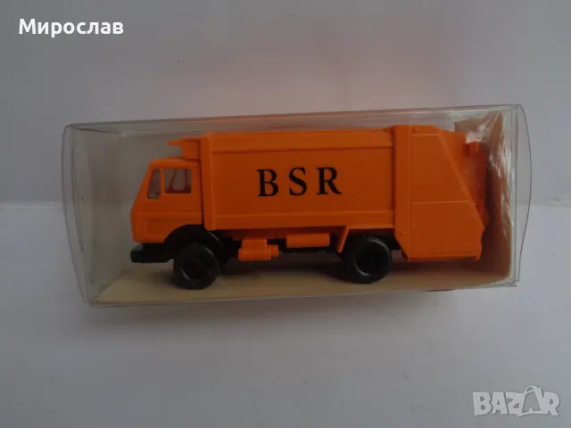 WIKING H0 1/87 MERCEDES КАМИОН СМЕТОСЪБИРАЧ МОДЕЛ