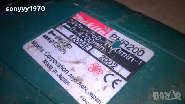 makita-made in japan-перфоратор-внос англия, снимка 18 - Винтоверти - 26607379