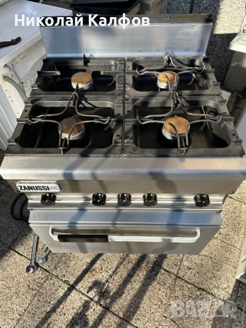 Професионална газова печка Зануси/Zanussi, снимка 6 - Обзавеждане на кухня - 52933491