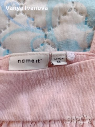 Name it  лот от 4 роклички 74- 86, снимка 12 - Бебешки рокли - 49243774