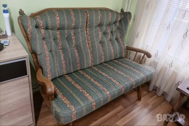 Канапе и кресло в ретро стил Внос Германия , снимка 14 - Дивани и мека мебел - 48897476