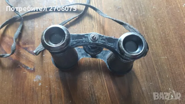 Антикварен  бинокъл, снимка 3 - Антикварни и старинни предмети - 48353083