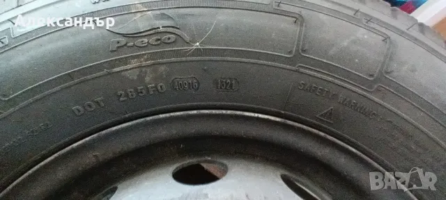 джанти ивеко iveco дейли 6 тона, снимка 4 - Гуми и джанти - 50292155