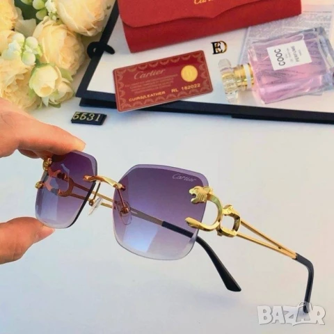 очила с калъф, кутия и ув защита fendi  cartier 