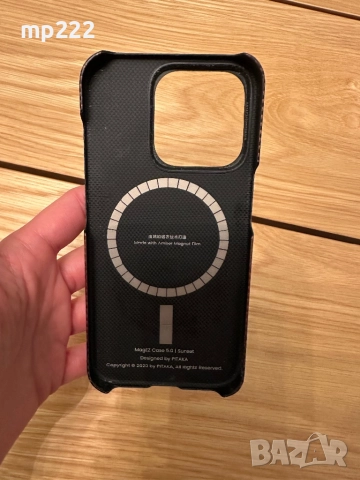 Кейс Pitaka за iPhone 15 pro, снимка 2 - Калъфи, кейсове - 52680724