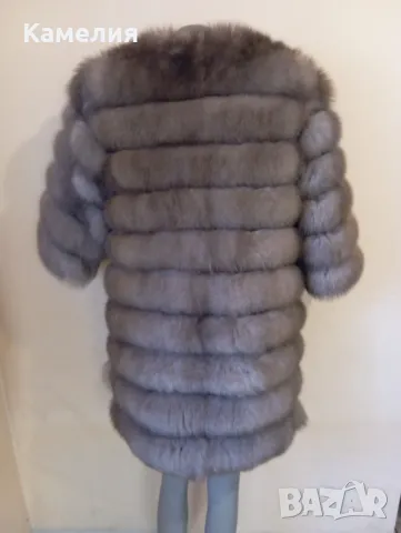 Палто от лисица , снимка 2 - Палта, манта - 49977443