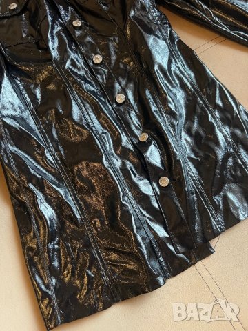 Лачена - латексова рокля на Zara !, снимка 4 - Рокли - 43683957