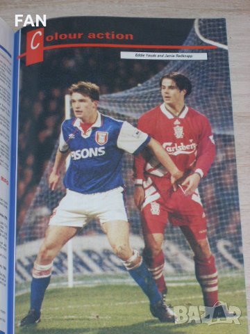 Ипсуич Таун оригинални футболни програми срещу Гримзби Уимбълдън и Лийдс 1993-94 постер Бончо Генчев, снимка 13 - Фен артикули - 32559211